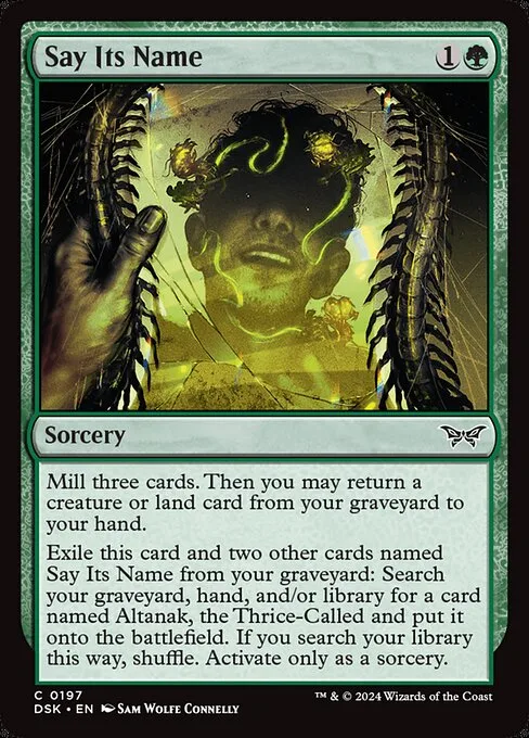 Say Its Name · Duskmourn: House of Horror 197/419