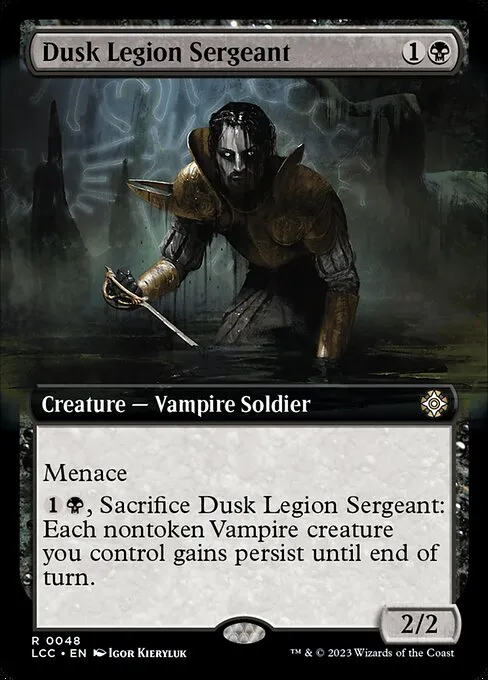 Dusk Legion Sergeant · The Lost Caverns of Ixalan Commander 48/370