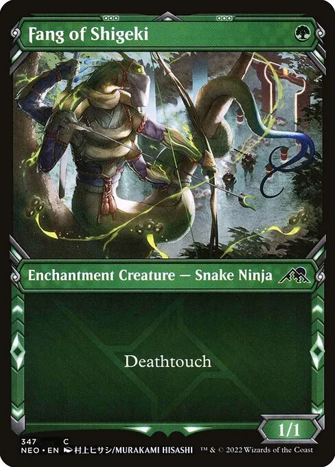 Fang of Shigeki · Kamigawa: Neon Dynasty 347/531