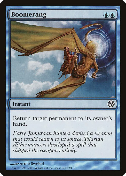 Boomerang · Duels of the Planeswalkers 2/113