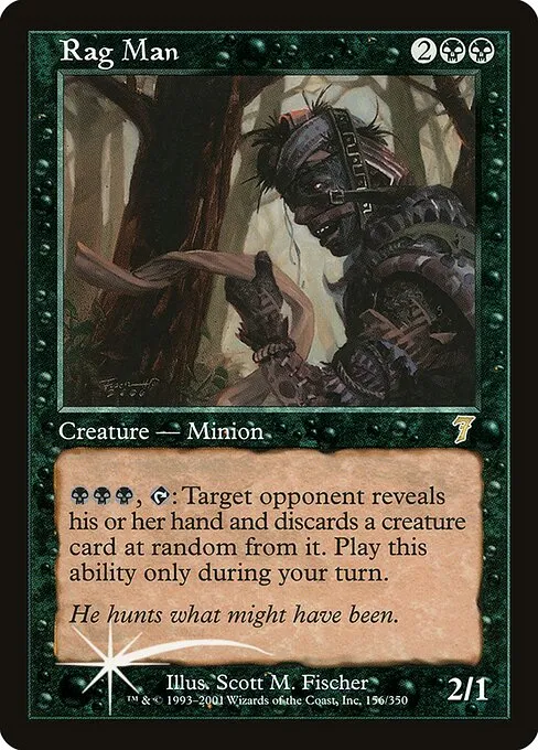 Rag Man · Seventh Edition 156★/708
