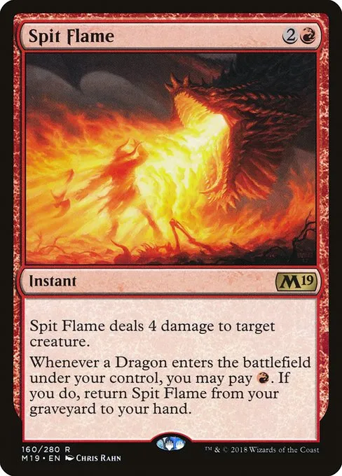 Spit Flame · Core Set 2019 160/314