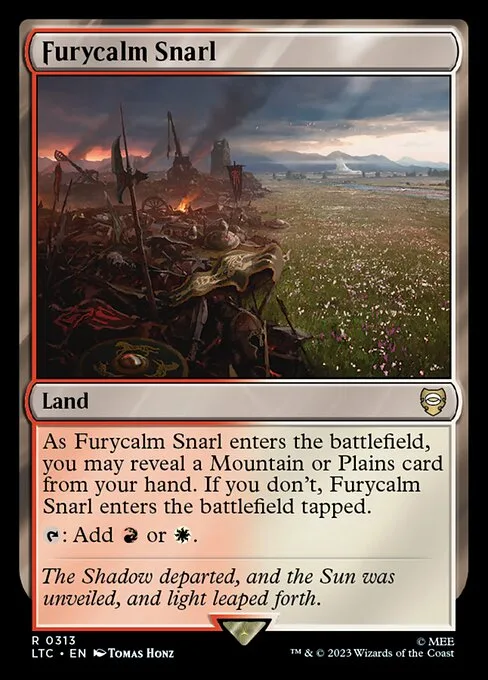 Furycalm Snarl · Tales of Middle-earth Commander 313/591