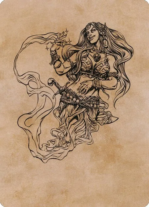 Djinni Windseer // Djinni Windseer · Adventures in the Forgotten Realms Art Series 74/81