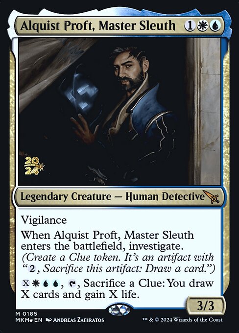 Alquist Proft, Master Sleuth · Murders at Karlov Manor Promos 185s/180