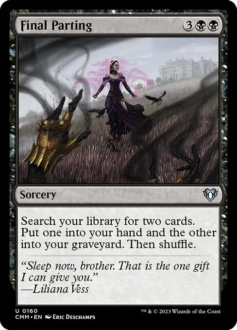 Final Parting · Commander Masters 160/1067