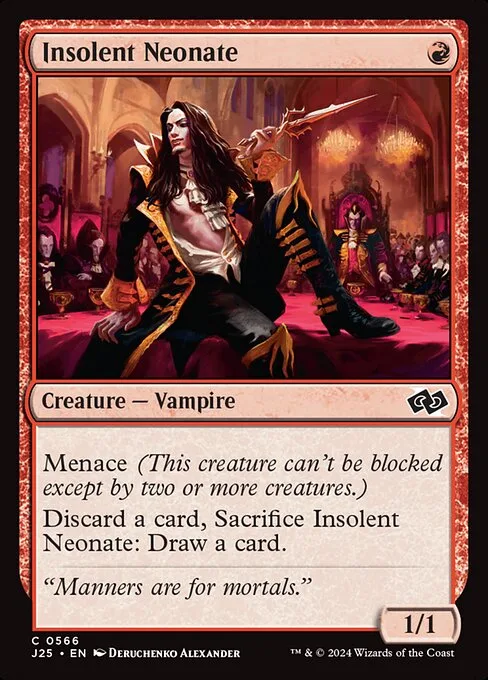 Insolent Neonate · Foundations Jumpstart 566/779