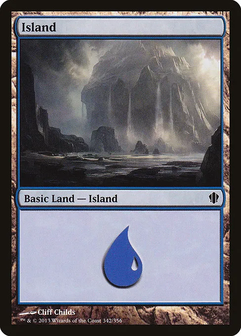 Island · Commander 2013 342/356