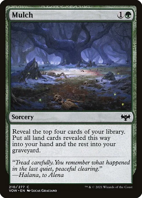 Mulch · Innistrad: Crimson Vow 210/423