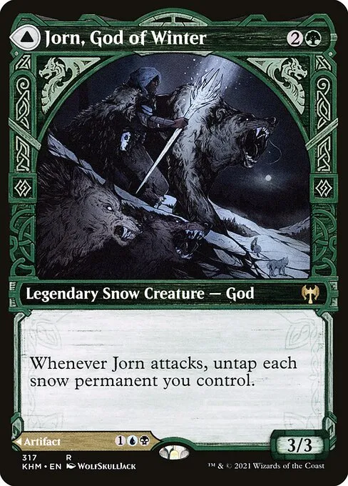 Jorn, God of Winter // Kaldring, the Rimestaff · Kaldheim 317/425