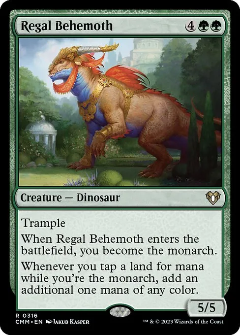 Regal Behemoth · Commander Masters 316/1067