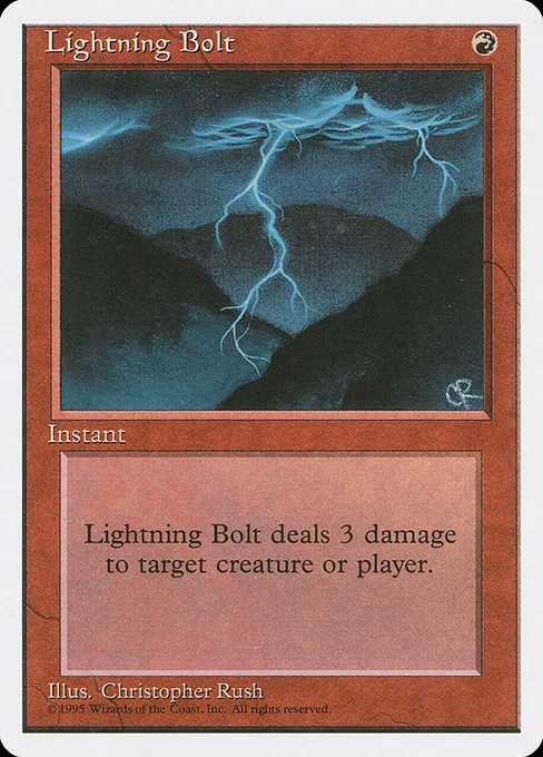 Lightning Bolt · Fourth Edition 208/380