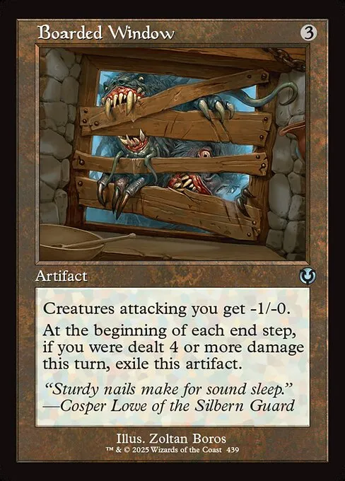 Boarded Window · Innistrad Remastered 439/495