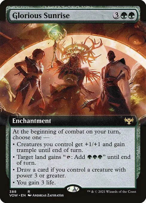 Glorious Sunrise · Innistrad: Crimson Vow 388/423