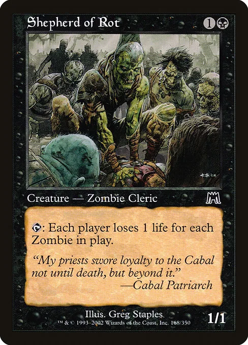 Shepherd of Rot · Onslaught 168/351