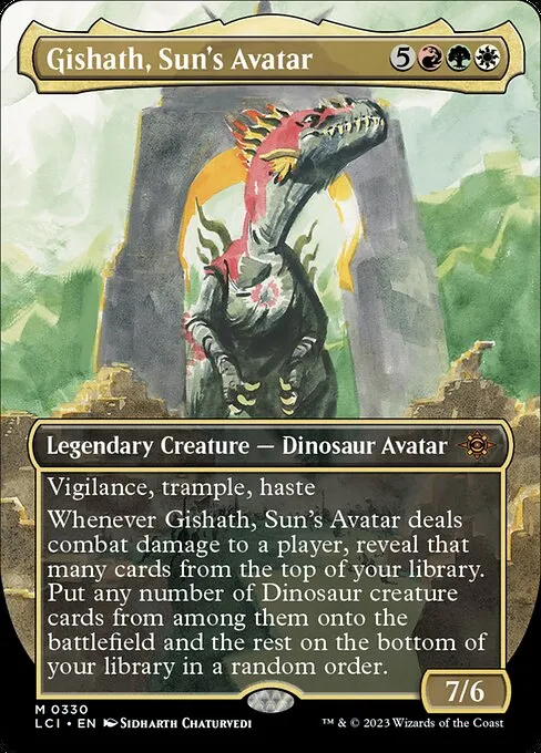Gishath, Sun's Avatar · The Lost Caverns of Ixalan 330/416