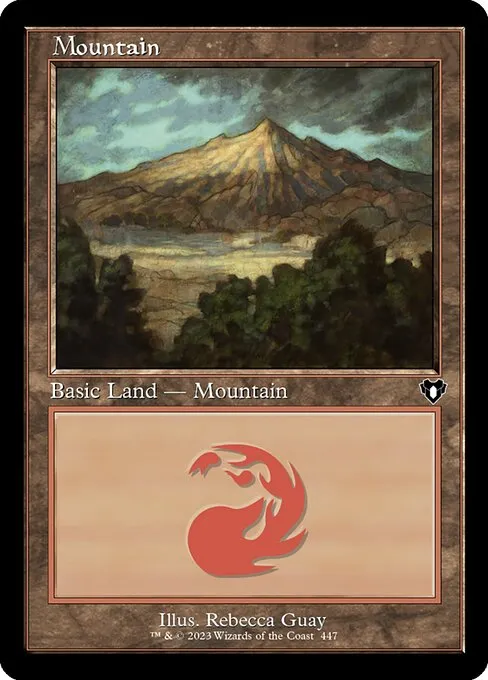 Mountain · Commander Masters 447/1067