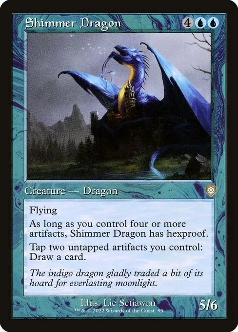 Shimmer Dragon · The Brothers' War Commander 95/209
