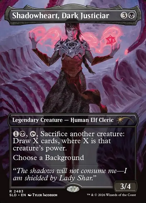 Shadowheart, Dark Justiciar · Secret Lair Drop 2483/2547