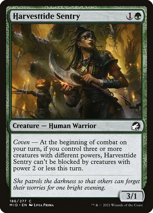 Harvesttide Sentry · Innistrad: Midnight Hunt 186/399