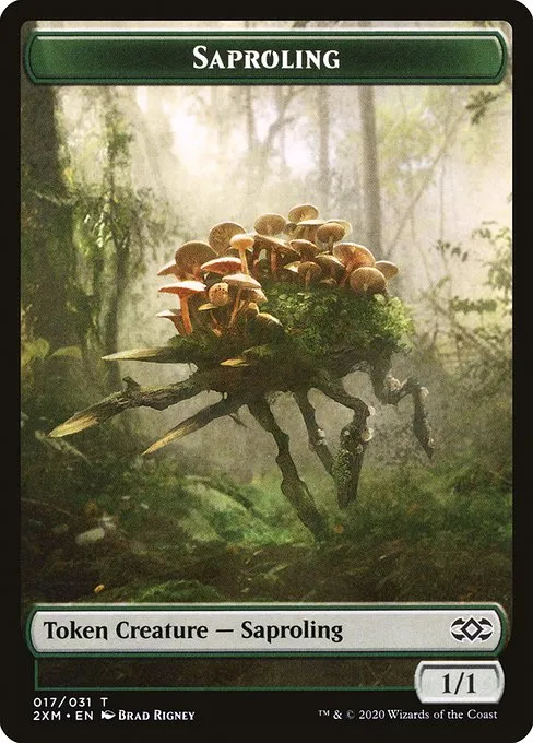 Saproling · Double Masters Tokens 17/31