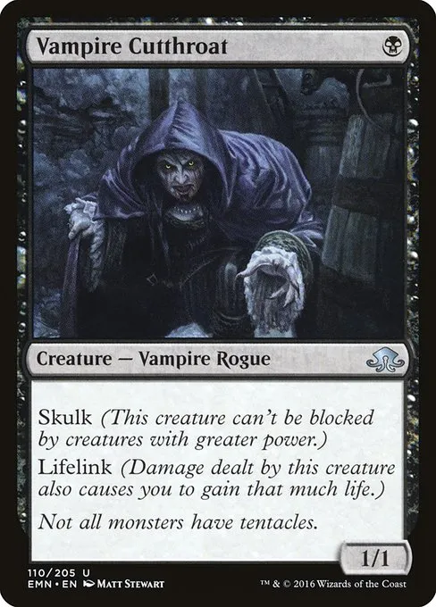 Vampire Cutthroat · Eldritch Moon 110/208