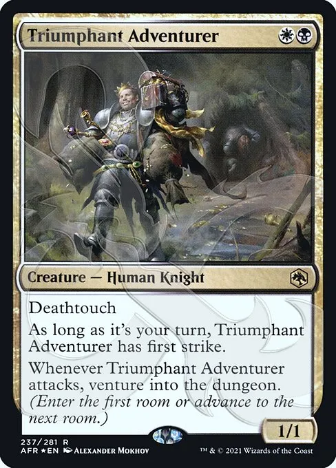 Triumphant Adventurer · Adventures in the Forgotten Realms Promos 237a/241
