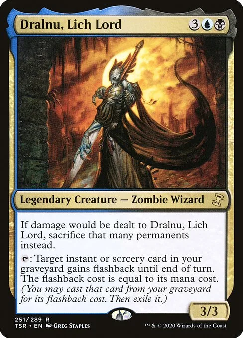 Dralnu, Lich Lord · Time Spiral Remastered 251/411