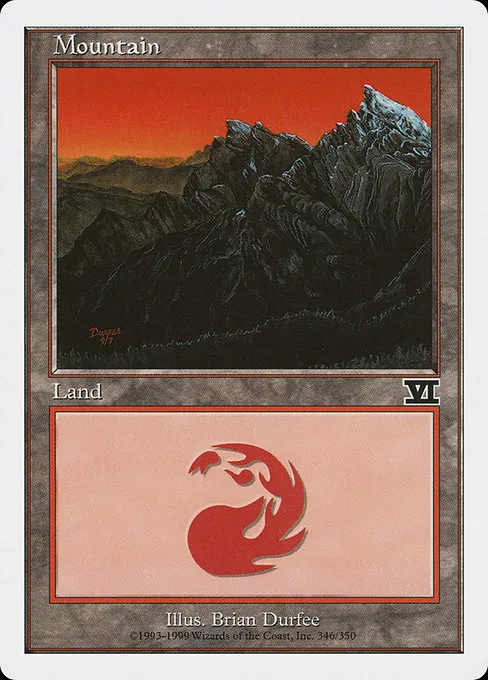 Mountain · Classic Sixth Edition 346/351