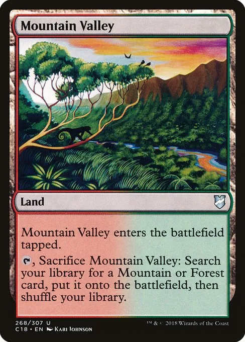 Mountain Valley · Commander 2018 268/307