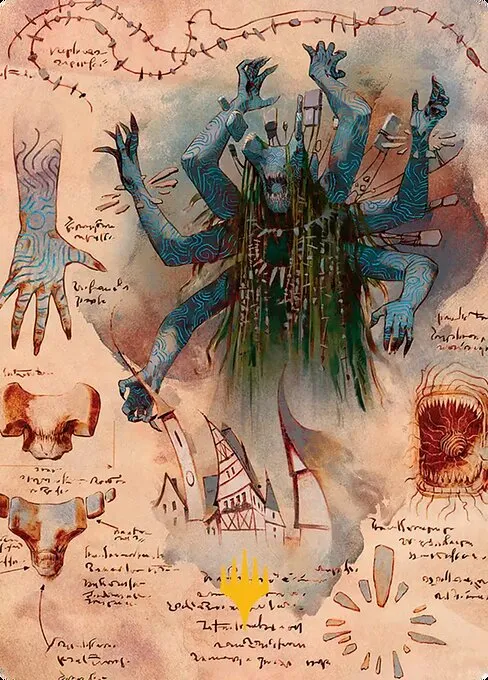 The Dawning Archaic // The Dawning Archaic · Secrets of Strixhaven Art Series 29/54