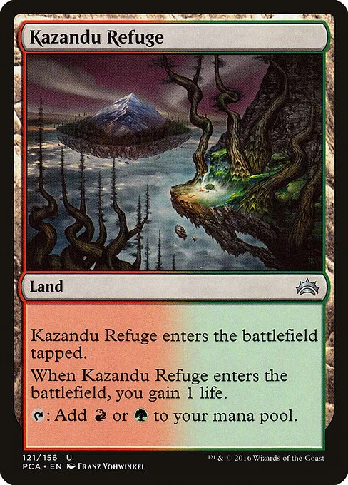 Kazandu Refuge · Planechase Anthology 121/156