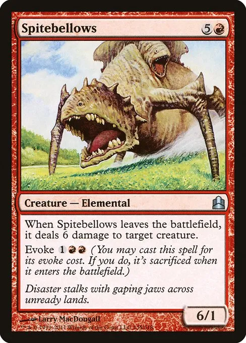 Spitebellows · Commander 2011 135/318