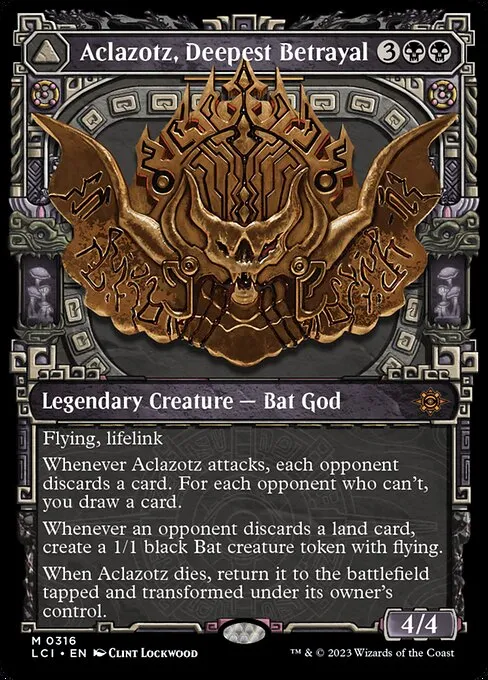 Aclazotz, Deepest Betrayal // Temple of the Dead · The Lost Caverns of Ixalan 316/416