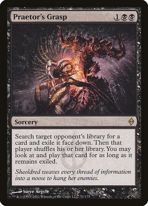 Praetor's Grasp · New Phyrexia 71/175