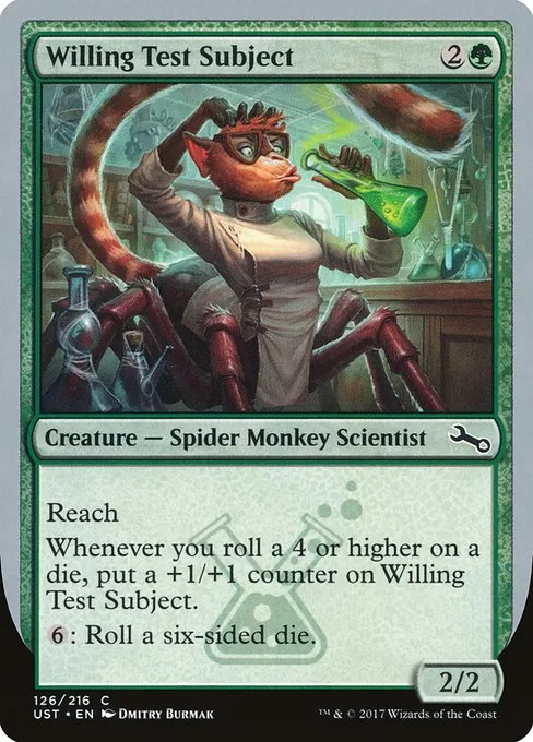 Willing Test Subject · Unstable 126/268