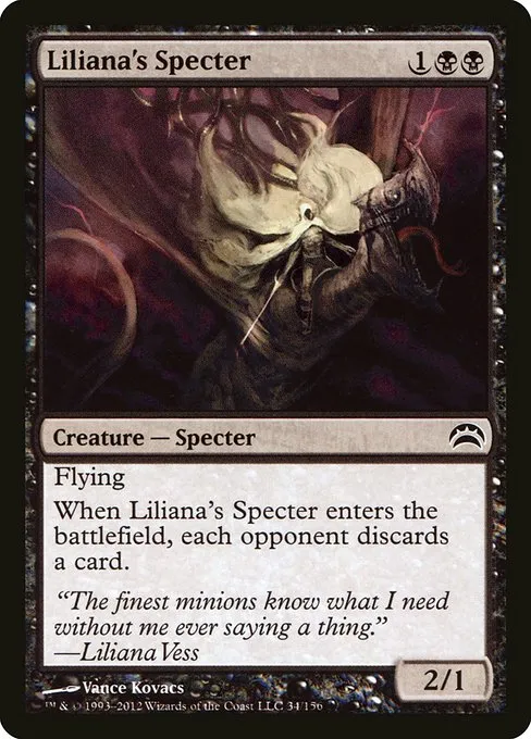 Liliana's Specter · Planechase 2012 34/156