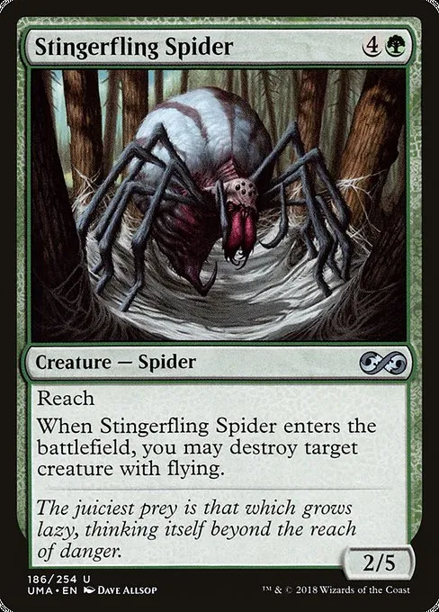Stingerfling Spider · Ultimate Masters 186/254
