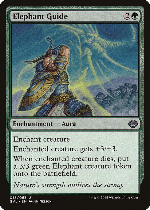 Elephant Guide · Duel Decks Anthology: Garruk vs. Liliana 18/63