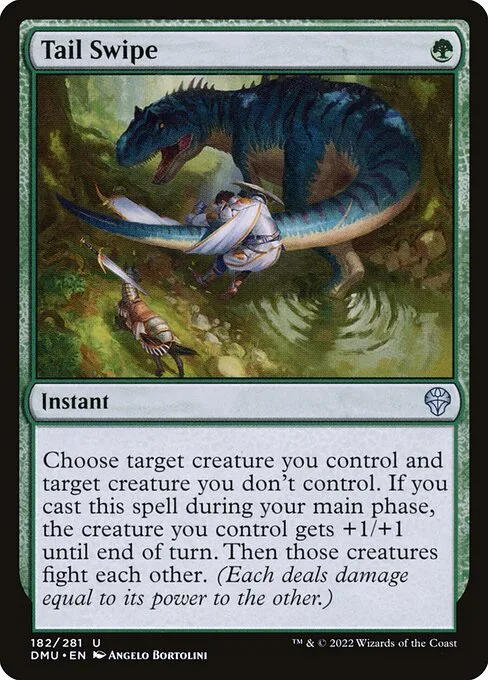 Tail Swipe · Dominaria United 182/453