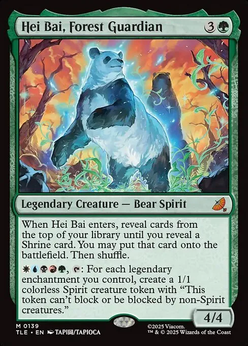 Hei Bai, Forest Guardian · Avatar: The Last Airbender Eternal 139/317