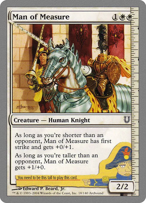 Man of Measure · Unhinged 18/168