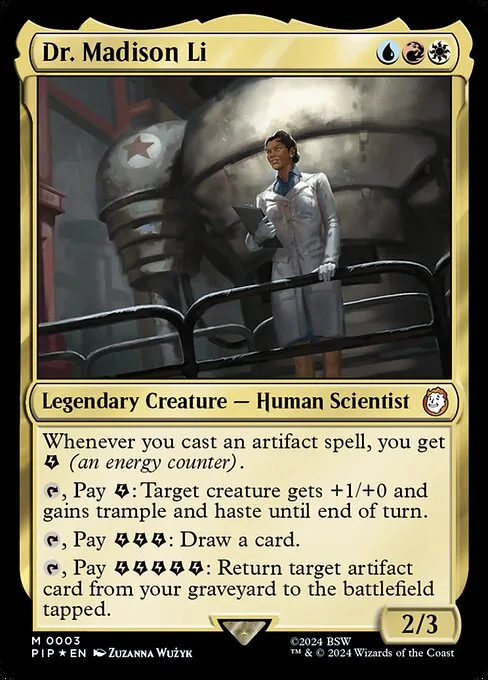 Dr. Madison Li · Fallout 3/1068
