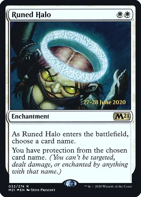 Runed Halo · Core Set 2021 Promos 32s/137