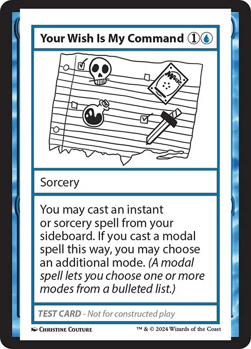 Your Wish Is My Command · Mystery Booster 2 540/385