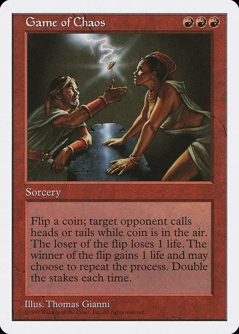 Game of Chaos · Fifth Edition 232/460
