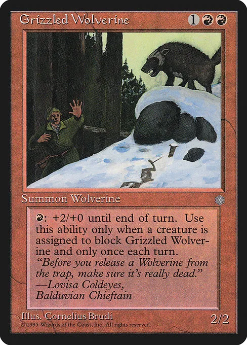 Grizzled Wolverine · Ice Age 192/383