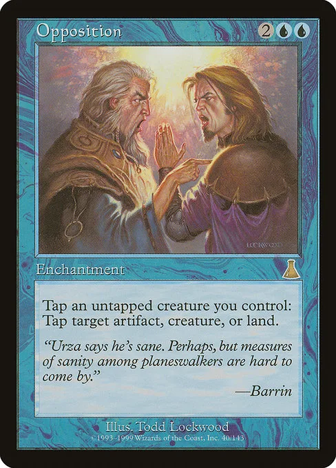 Opposition · Urza's Destiny 40/143
