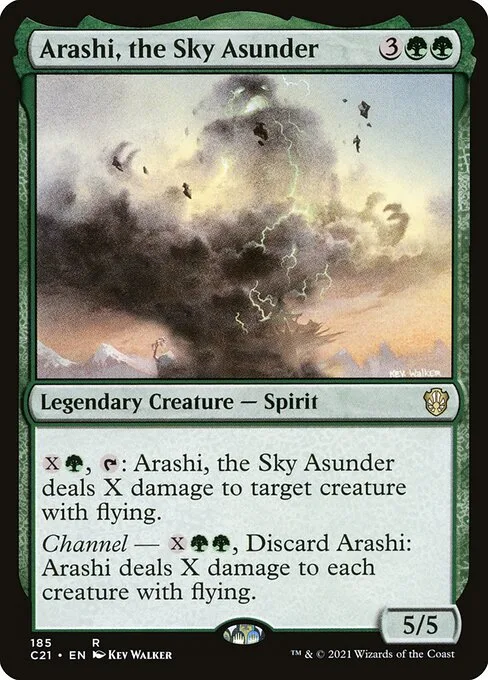 Arashi, the Sky Asunder · Commander 2021 185/409