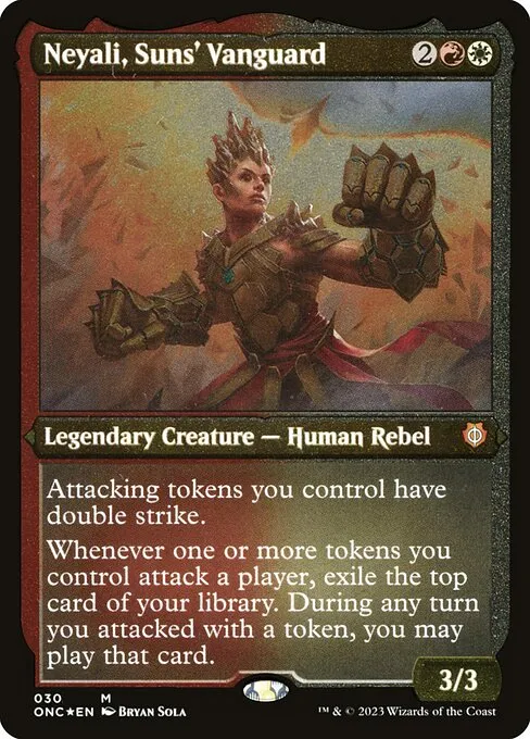 Neyali, Suns' Vanguard · Phyrexia: All Will Be One Commander 30/174